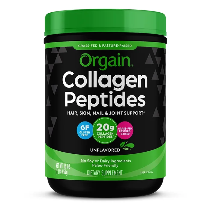 Orgain Hydrolyzed Collagen Peptides (20g, Unflavored)