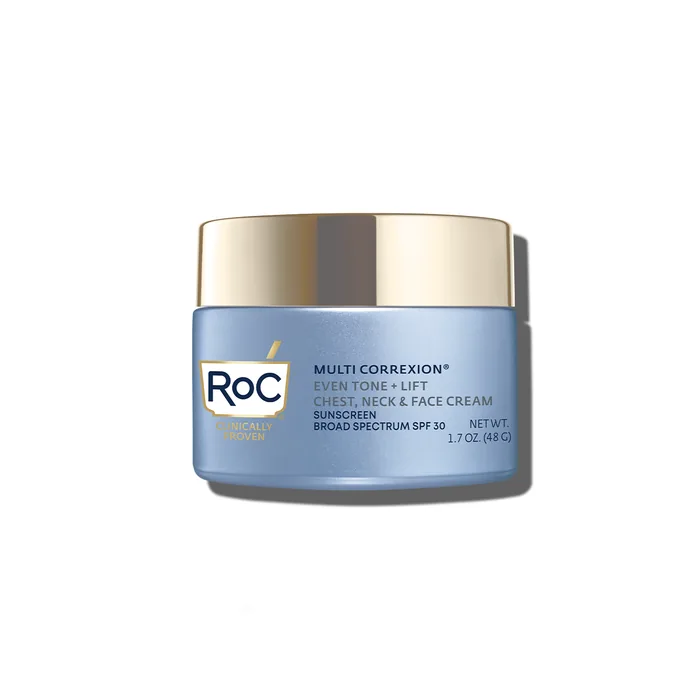 RoC Multi Correxion Even Tone + Lift Chest, Neck & Face Cream SPF 30