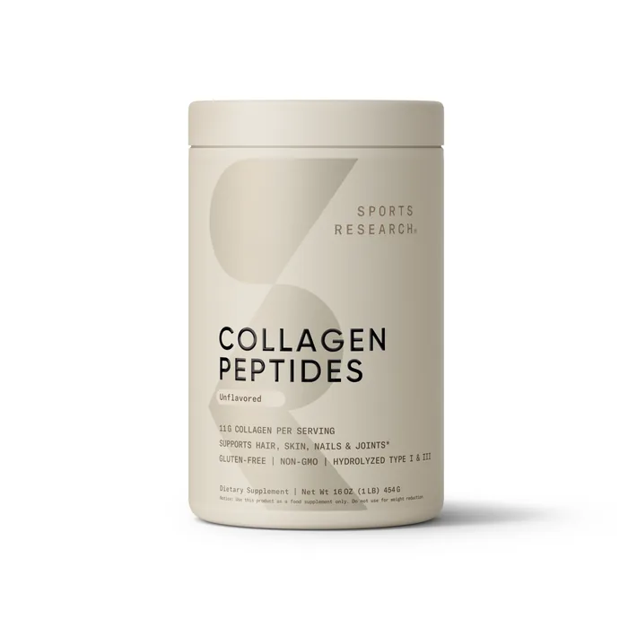 Sports Research Collagen Peptides (Unflavored)